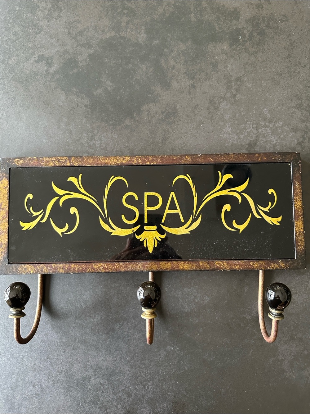 NWT On sale!!! Spa Wall Hook Sign